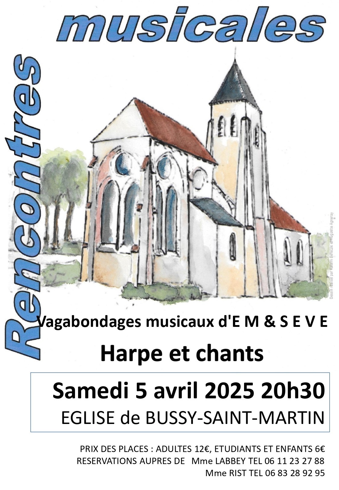 Rencontre musicales affiche 2025