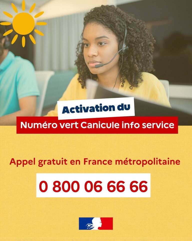Numéro verte alerte canicule